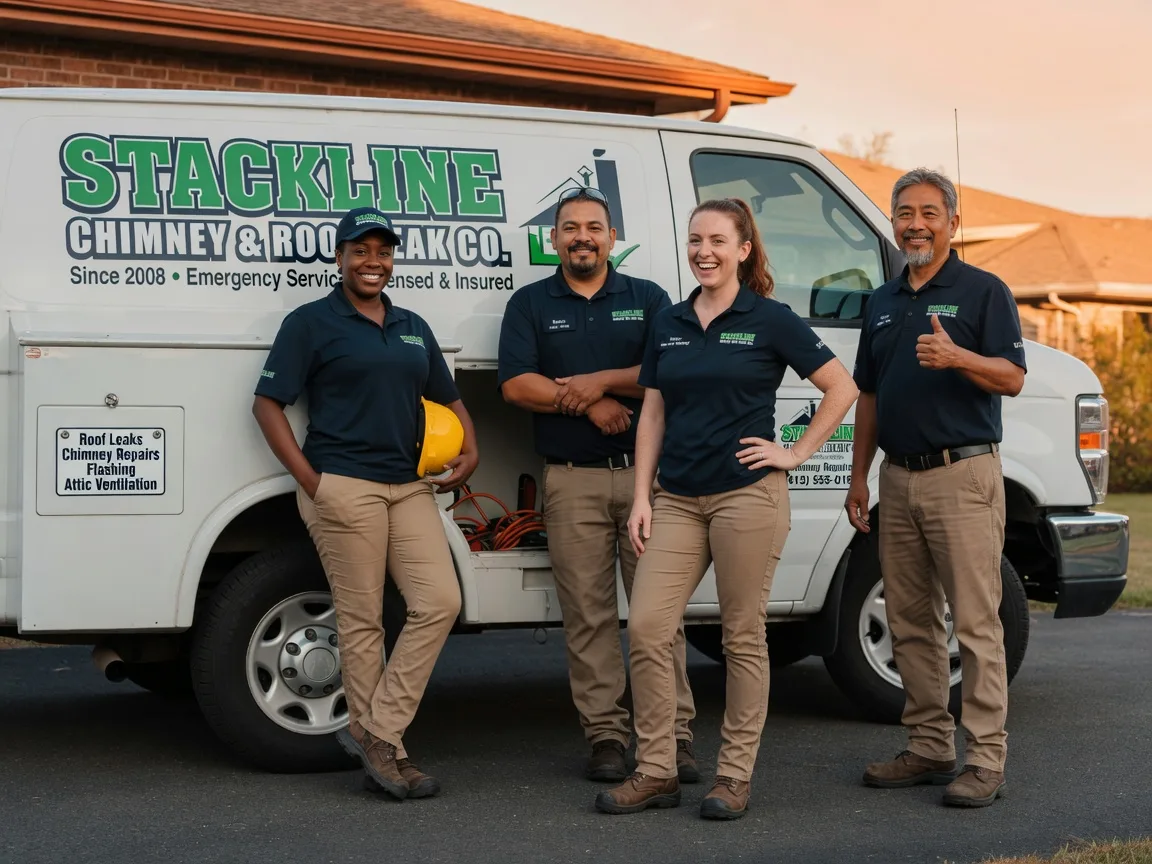 Chimney flashing repair company in Livingston, IL